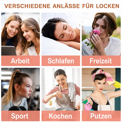 Hitzefrei Lockenwickler – Sanftes Styling ohne Wärme