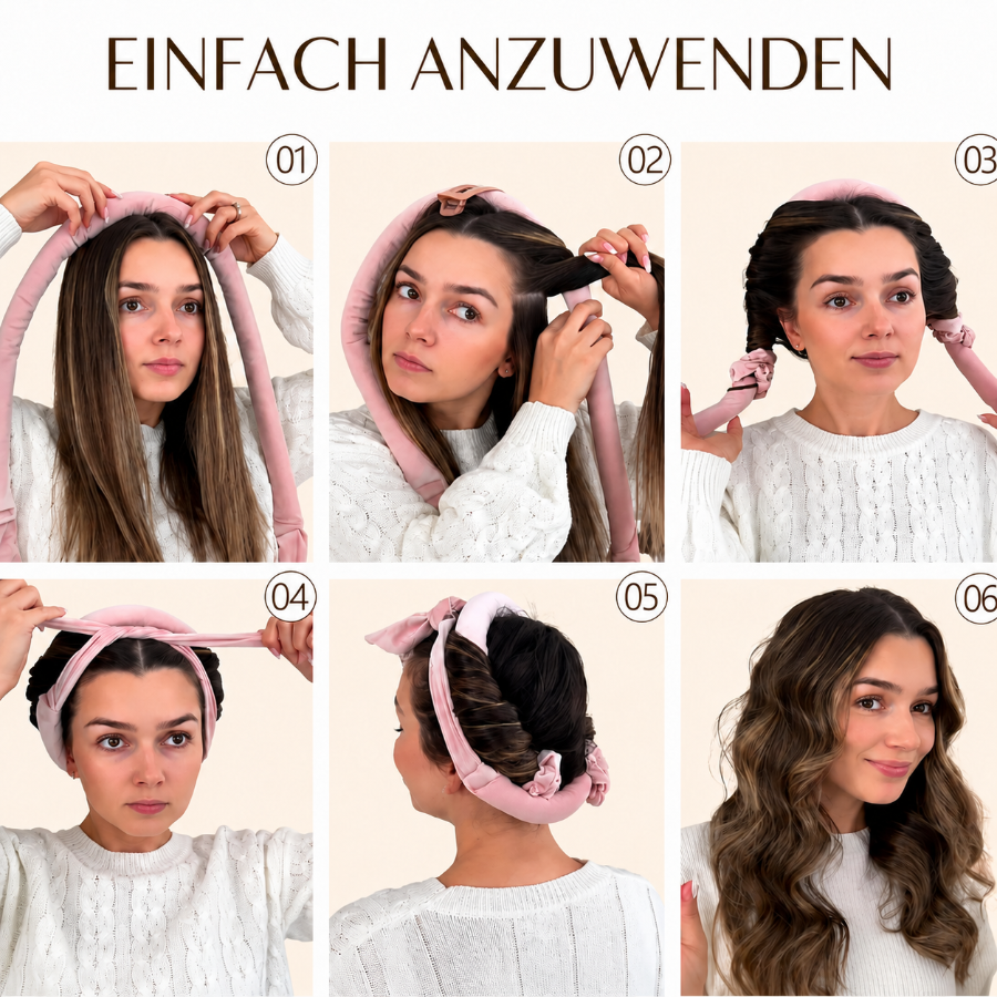 Hitzefrei Lockenwickler – Sanftes Styling ohne Wärme
